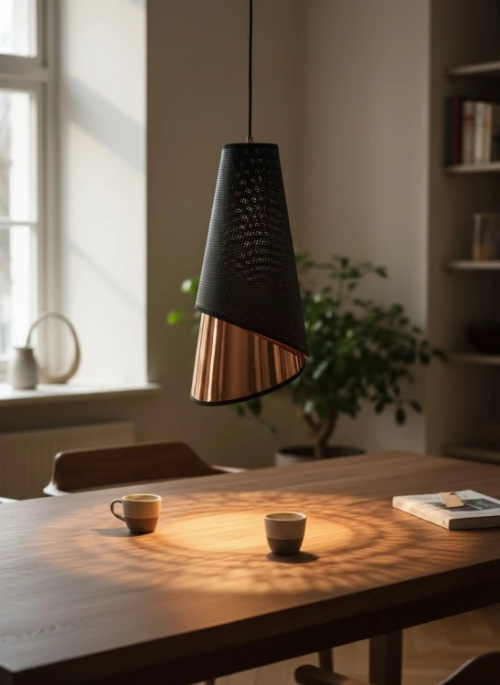 Abażur loft czarno miedziany dual industrialny E27.jpg