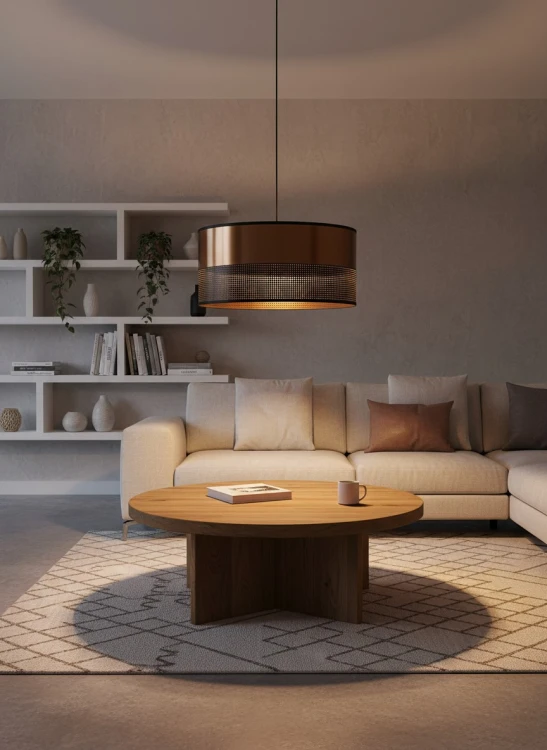 abażur miedz z czarny loft aranżacja.jpg
