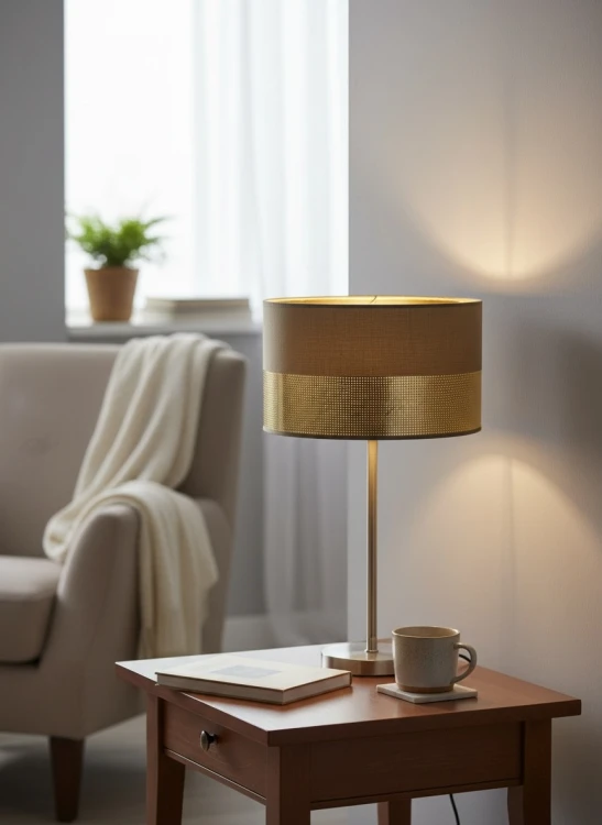Abażur beż loft E27 do lampy nowoczesny.jpg
